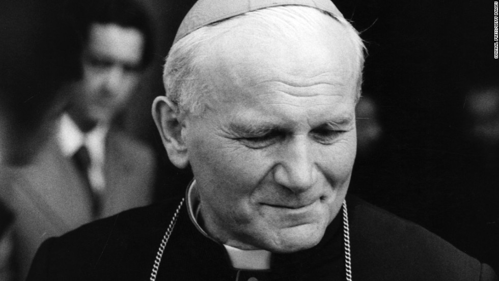 The newly elected Pope, John Paul II (Karol Jozef Wojtyla) of Poland, October 19, 1978. (